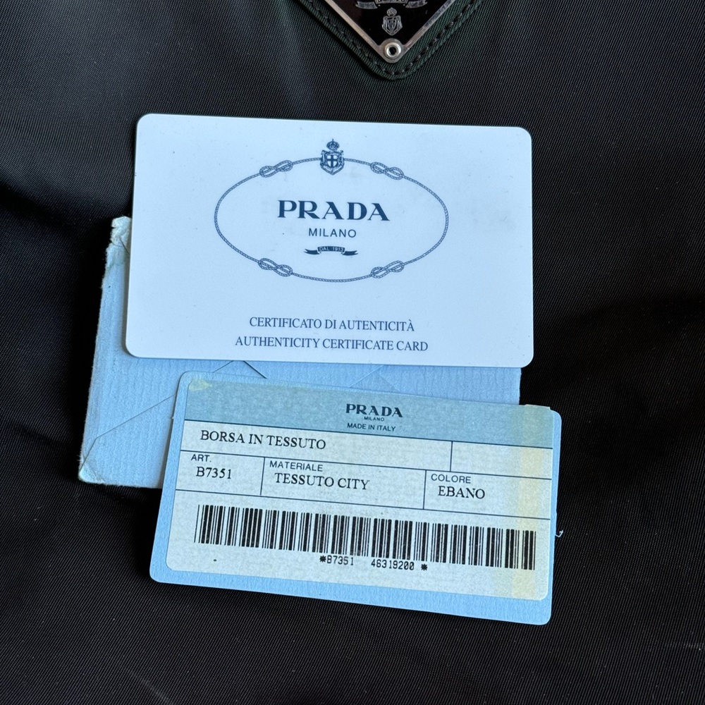 Prada Tessuto handbag. - Picture 6 of 9